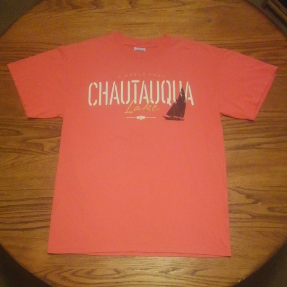 โต Chautauqua Lake ๐ฅ Institute Shirt ๐ New York NY ๐ USA ๐ฅ ๐ ๐ฐ ๐ฒ ๐ก - Picture 6 of 9